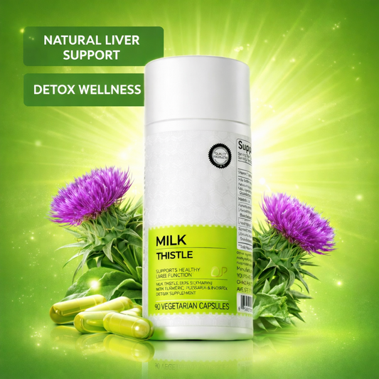 Milk Thistle 300 mg Extract – 90 Capsules | Natural Liver & Detox Support